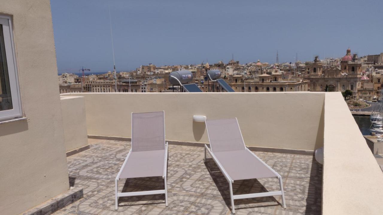 Apartament The Penthouse Flat-Terrace&View Senglea Zewnętrze zdjęcie