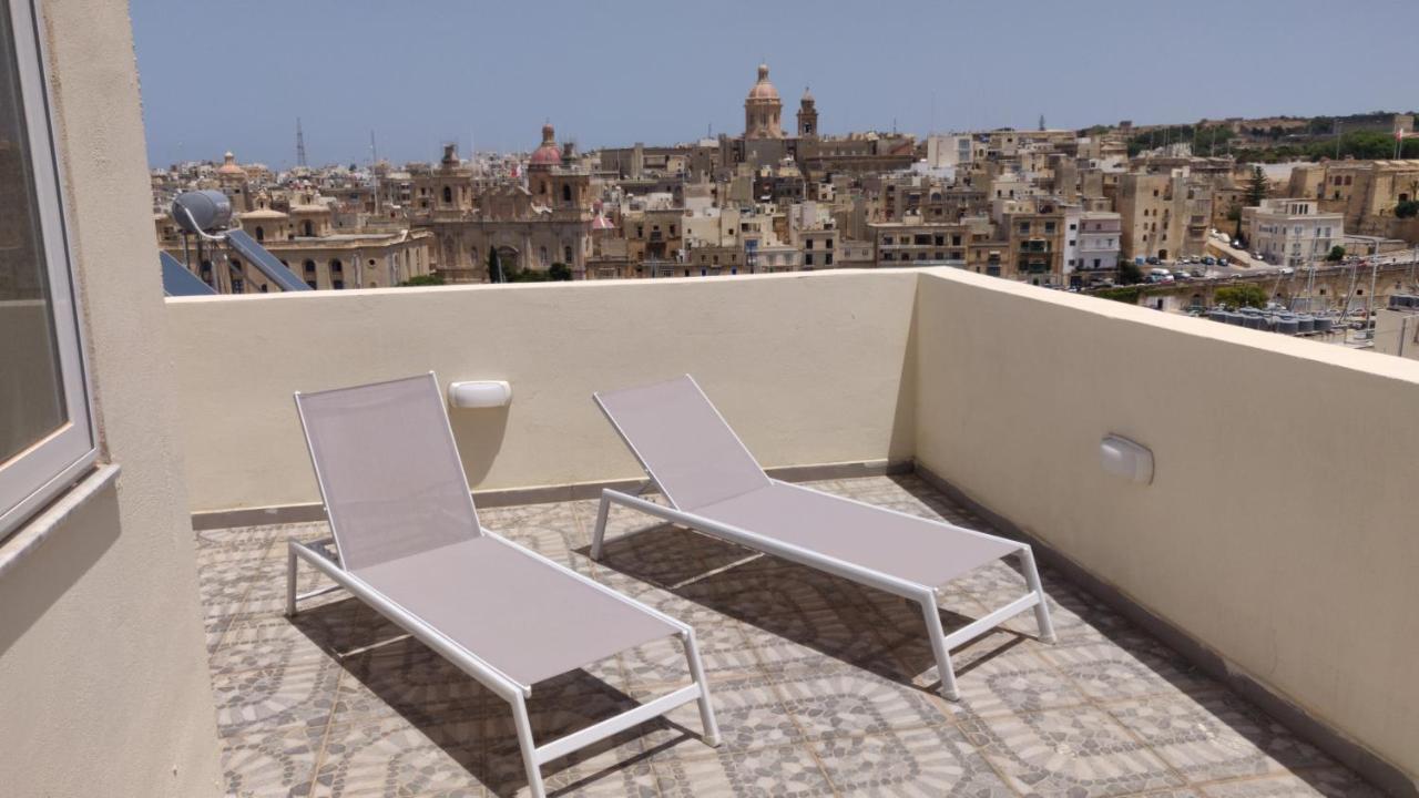 Apartament The Penthouse Flat-Terrace&View Senglea Zewnętrze zdjęcie